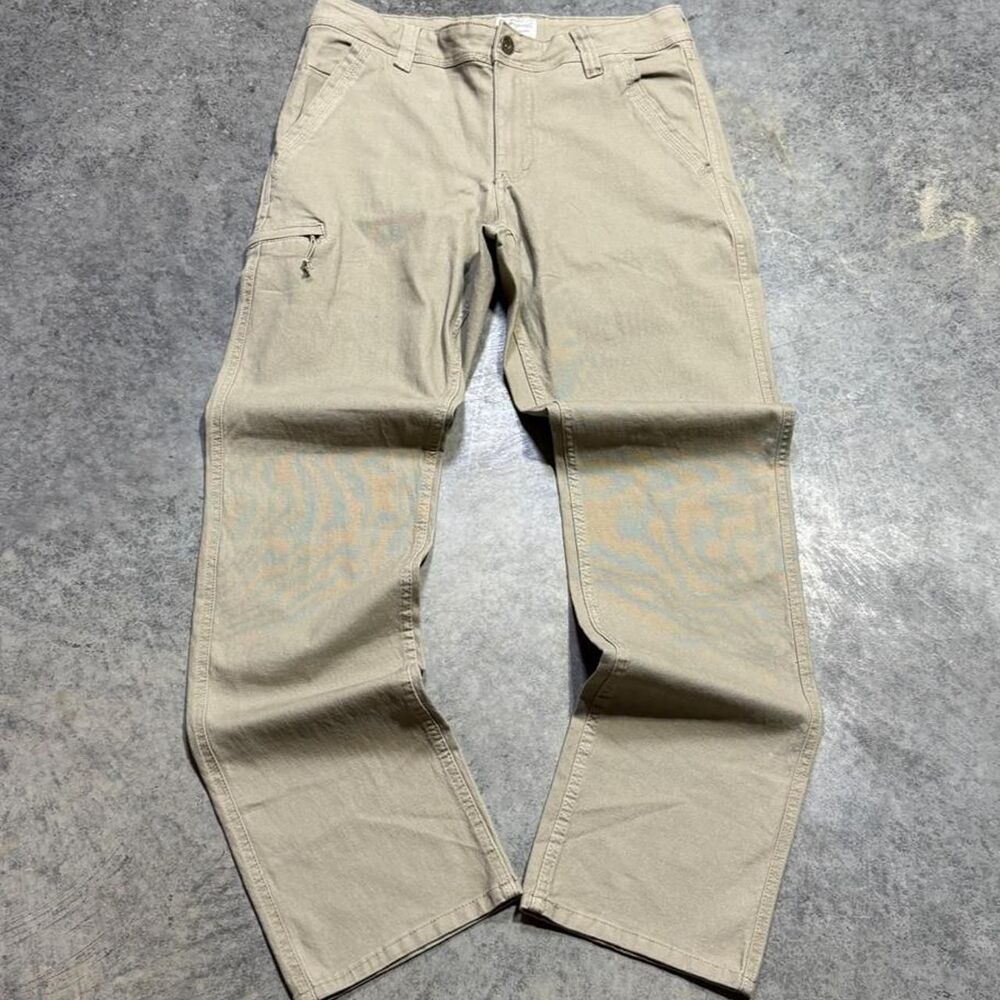 Weatherproof Men's Tan and Cream Trousers